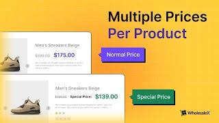 How to Set Multiple Prices Per Product in WooCommerce Stores