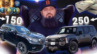 Покупка Land Cruiser 250 или Вложить в Криптовалюту? Что Выгоднее в 2024?Плюсы и Минусы