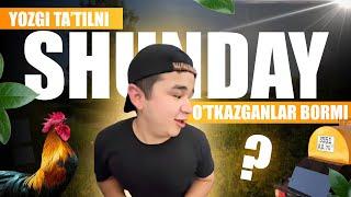 Yozgi ta'tilni shunday o'tkazganlar bormi ? ‍ | Mittivine