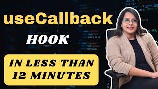 Usecallback React Hooks | React Hooks Tutorial