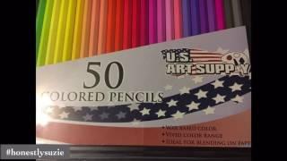 #USArtSupply 50 Colored Pencils