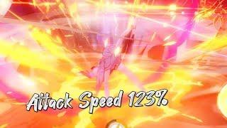 Honkai Impact 3 : Hawk Of The Fog Attack Speed 123%