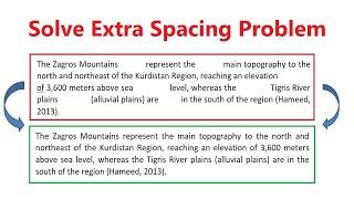 How to Solve Extra Spacing Problem in MS Word  |Remove Extra Space