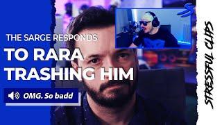 Sgt Stressful Responds To RARA Trashing His Youtube Channel