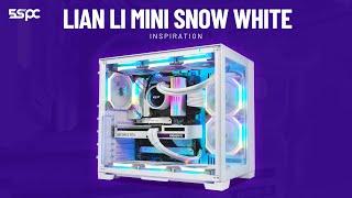 Lian Li Mini Snow White Inspiration | PC Build Timelapse | 5SPC