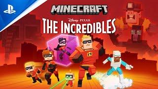 Minecraft - The Incredibles Launch Trailer | PS4 Games