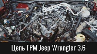 Диагностика цепи ГРМ Джип Вранглер 3.6 – Jeep Wrangler 3.6 Timing Chain Diagnostics