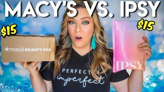 Ipsy Glam Bag Vs. Macy's Beauty Box October 2023 | IPSY REVIEW