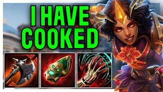 BUILDING ONLY RED SMITE ITEMS - Pele Solo Ranked Conquest