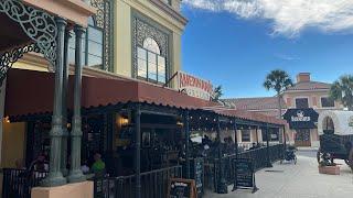 Eating at Amerikanos Grille at The Villages, Florida | Food at The Villages | Spanish Springs