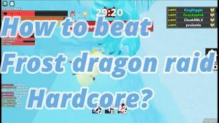 RPG Simulator - How to beat Frost Dragon Raid Hardcore