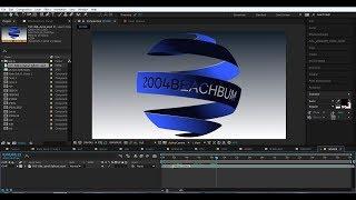 TUTORIAL: 3D Spiral Ribbon Sphere - After Effects