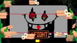 omega flowey boss fight fan made (fight with DETERMINATION!)