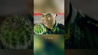 The new recruit actually stuck a cactus into the instructor’s backside