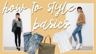 HOW TO STYLE BASICS // by Chloe Wen