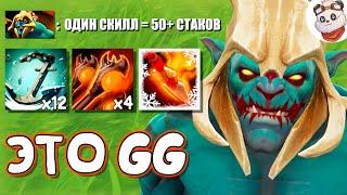 ИСПЕПЕЛЕНИЕ КАРТЫ "ЯКОРЬ = 50 СТАКОВ" в CUSTOM HERO CHAOS / Копья Хускара + Мультикаст / ДОТА 2