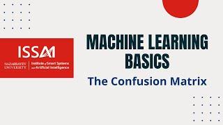 Machine Learning Basics: The Confusion Matrix