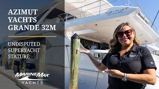 EXCLUSIVE YACHT TOUR | Azimut Yachts Grande 32 Metri