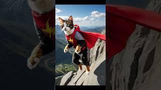  Tiny Cat, HUGE Adventures! Skateboard, Surfboard & Balloon Stunts!  #foryou #cat #dogrescuestories