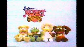 Jim Henson's Muppet Babies plushies by Hasbro Softies 1986 Television Commercial