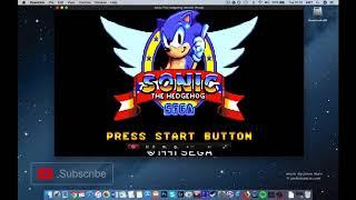 How To Play Sonic: The Hedgehog On MAC? Sega Game Gear