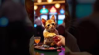 #poor cat struggle in life #cat emotion  puppey
