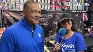 Dodgers Interview: Dave Roberts discusses Ice Cube, team buying in, latest on Teoscar Hernández