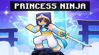 Playing as a PRINCESS NINJA in Minecraft!