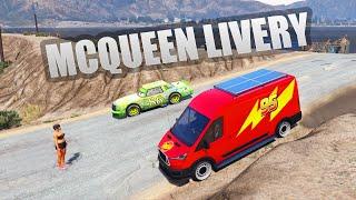 Lightning Mcqueen Livery | Speedo Express / GTA 5 Cars Mods