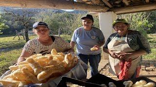 AS QUITANDAS DA DONA MARIA NO FORNO À LENHA