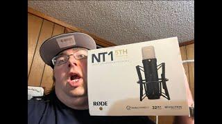 Rode NT1 5th Generation Black Microphone Unboxing