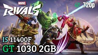 Marvel Rivals  GT 1030 | Test Rendimiento |