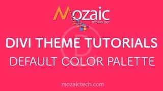 How To Change The Default Color Palette In The Divi Theme Options