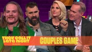 Jason & "Kylie" Kelce vs. Joe Buck & Michelle Beisner-Buck | They Call It Late Night