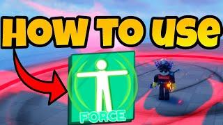 How To Use The Force Ability To Kill Everyone In Roblox Blade Ball (OP Ability)