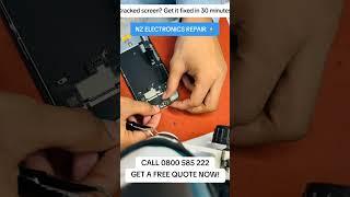 iPhone Screen Replacement in 30 Minutes – Only at NZ Electronics! #nzelectronicsrepair #iphonerepair