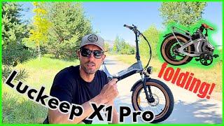 Longest-Range Electric Bike | 120 MILES  RANGE!! Luckeep X1 Pro Ebike Review