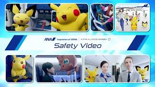 ANA Safety Video featuring Pokémon