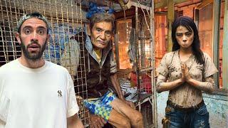 People Living in 'Cage Homes' in Hong Kong