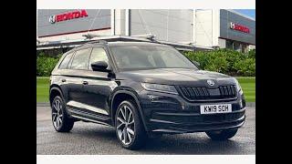 Used SKODA Kodiaq 2.0 TSI 190ps 4X4 Sportline 7 seats DSG SUV | Swansway Honda Stockport