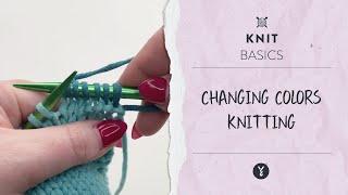 Changing Colors​ in Knitting