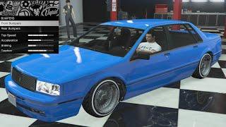 GTA 5 - Past DLC Vehicle Customization - Albany Primo Custom (Cadillac Seville/Allante)