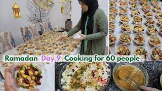 Watch and Earn Rewards for Feeding 60 people - Cooking and packing iftar packs