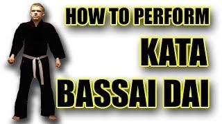 How to perform Kata Bassai Dai