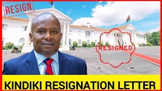 Breaking News! Kithure Kindiki resigns today!  Tension high in state house, Gachagua  Wins in court