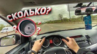 ПОКАТУХИ ПО ГОРОДУ, ШАШКУЕМ! | LANCER X 2008 -2.0 POV Test Drive