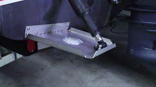 Инструкция по установке транцевых плит Lenco Trim Tab с панелью и блоком управления
