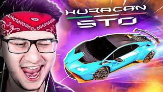 ЛАМБОРДЖИНИ В РОКЕТ ЛИГЕ! LAMBORGHINI HURACAN STO В ROCKET LEAGUE