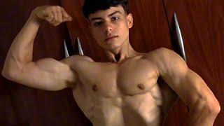 15 Year Old Handsome Teen Bodybuilder