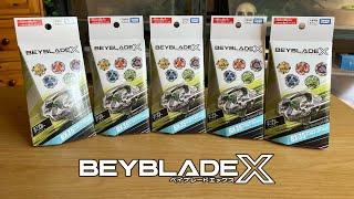 BEYBLADE X | Random Booster Vol. 4 | BX-35 X 5 Pack Opening! #beybladex